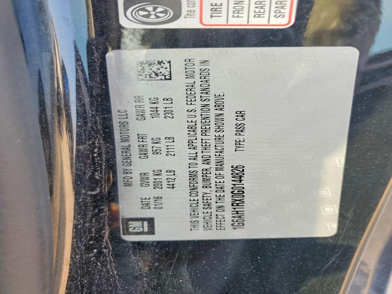 Продаж на аукціоні авто 2016 Cadillac Ats, vin: 1G6AH1RX0G0144826, номер лоту: 61318506