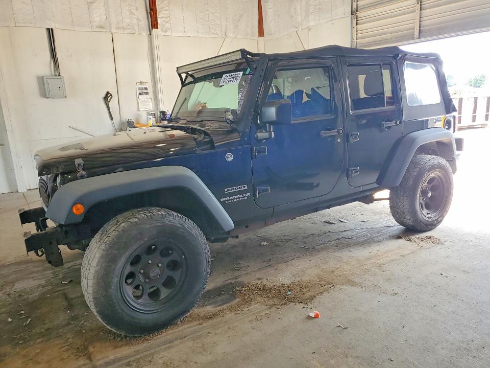 Продажа на аукционе авто 2016 Jeep Wrangler Unlimited, vin: 1C4BJWDG3GL101512, номер лота: 61705996