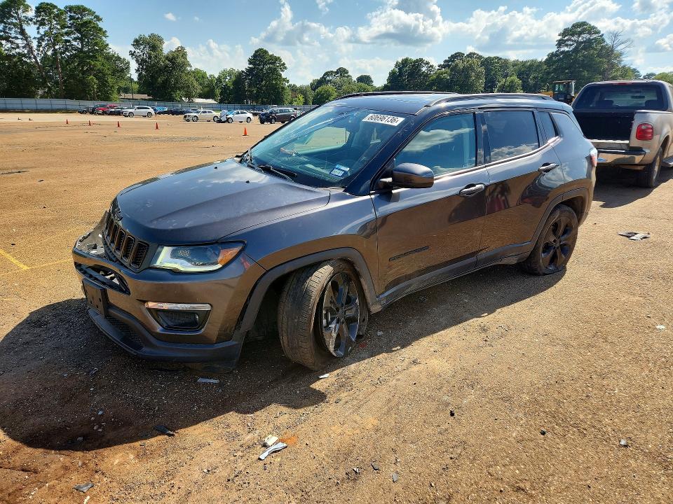 2020 Jeep Compass მანქანა იყიდება აუქციონზე, vin: 3C4NJCBB3LT140991, აუქციონის ნომერი: 60696136