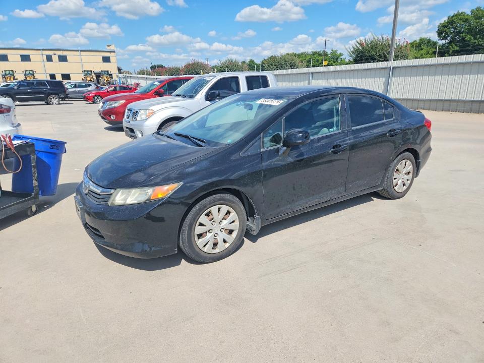 Aukcja sprzedaży 2012 Honda Civic, vin: 19XFB2F57CE378508, numer aukcji: 59586776