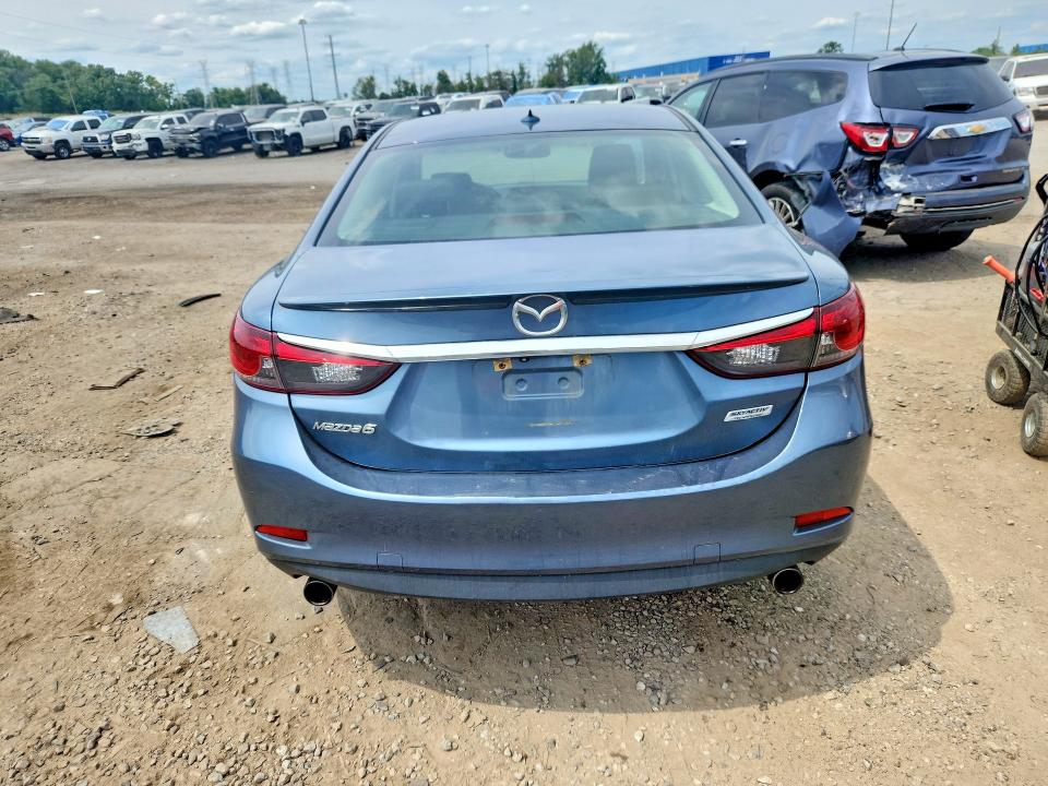 2015 Mazda 6 მანქანა იყიდება აუქციონზე, vin: JM1GJ1W58F1213589, აუქციონის ნომერი: 62581876