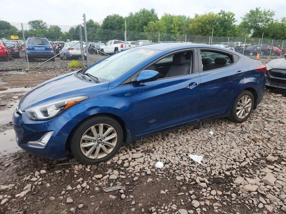 Продажа на аукционе авто 2016 Hyundai Elantra, vin: KMHDH4AE3GU557303, номер лота: 62739586