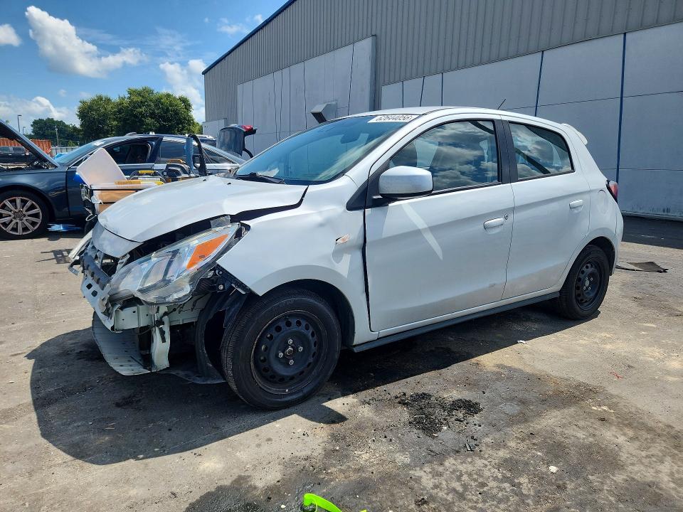 2021 Mitsubishi Mirage მანქანა იყიდება აუქციონზე, vin: ML32AUHJ1MH012887, აუქციონის ნომერი: 62644056