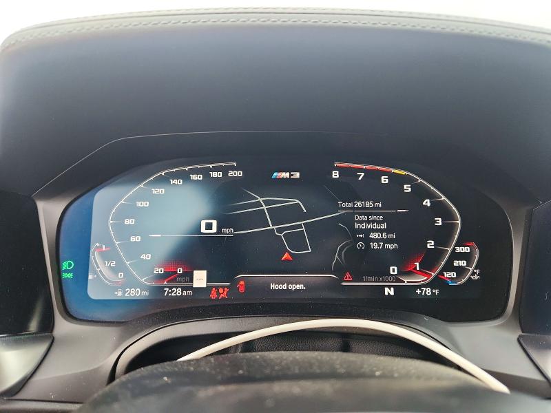 Aukcja sprzedaży 2022 Bmw M3, vin: WBS53AY08NFM19895, numer aukcji: 61988726