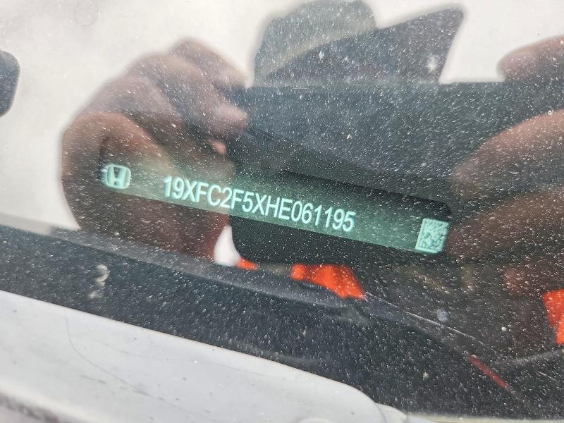 62521186 :رقم المزاد ، 19XFC2F5XHE061195 vin ، 2017 Honda Civic مزاد بيع