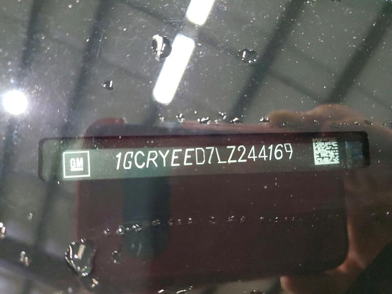 Продажа на аукционе авто 2020 Chevrolet Silverado, vin: 1GCRYEED7LZ244169, номер лота: 63651436
