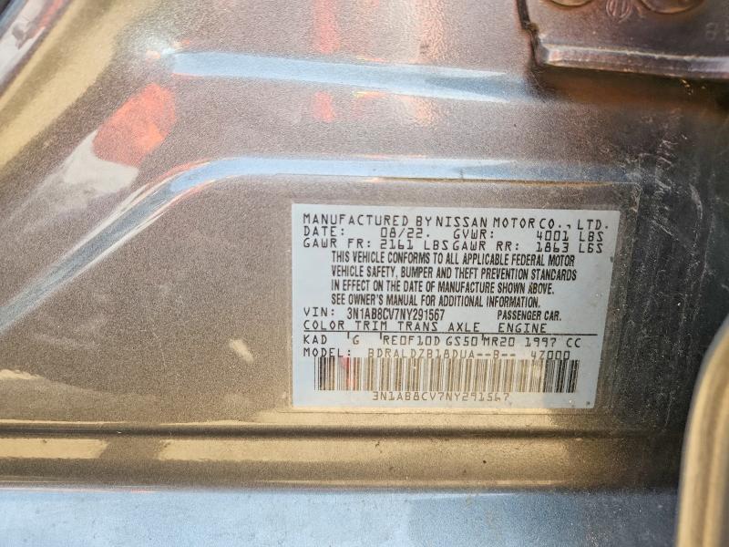 Продажа на аукционе авто 2022 Nissan Sentra, vin: 3N1AB8CV7NY291567, номер лота: 60890566