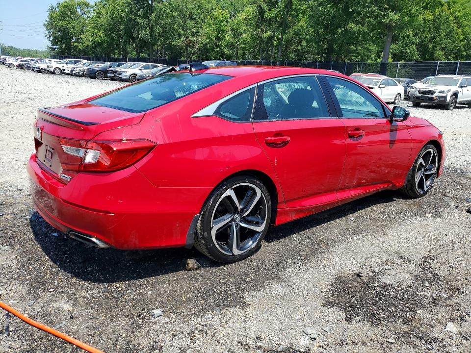 Продажа на аукционе авто 2021 Honda Accord, vin: 1HGCV1F42MA121726, номер лота: 59576196