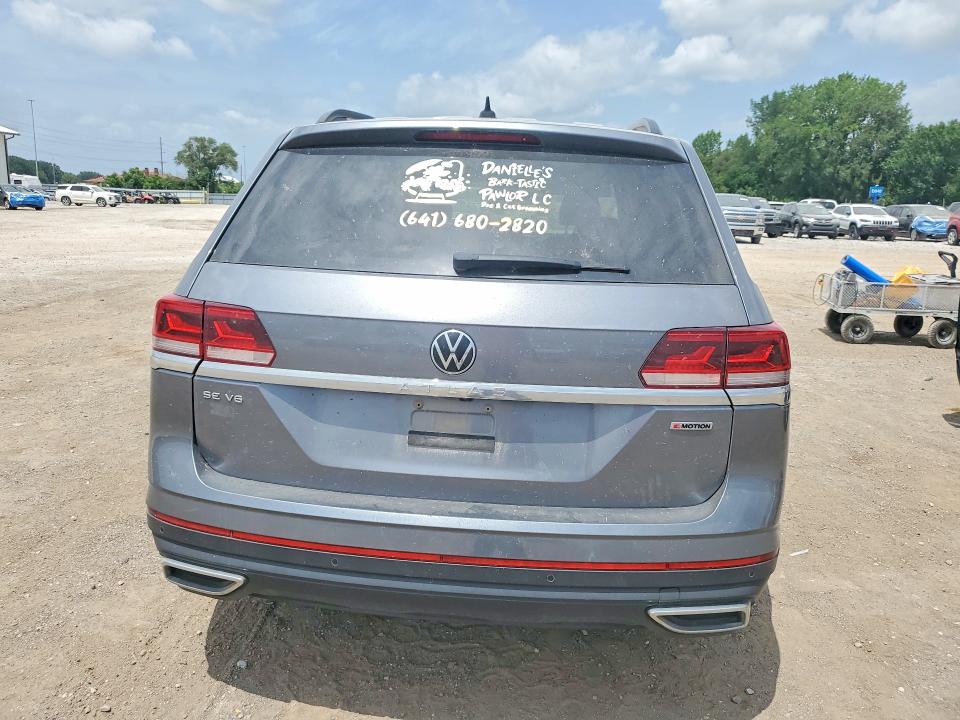 2021 Volkswagen Atlas მანქანა იყიდება აუქციონზე, vin: 1V2HR2CAXMC585875, აუქციონის ნომერი: 58810996