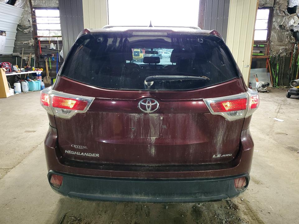 Продажа на аукционе авто 2014 Toyota Highlander, vin: 5TDBKRFH4ES026772, номер лота: 59783826