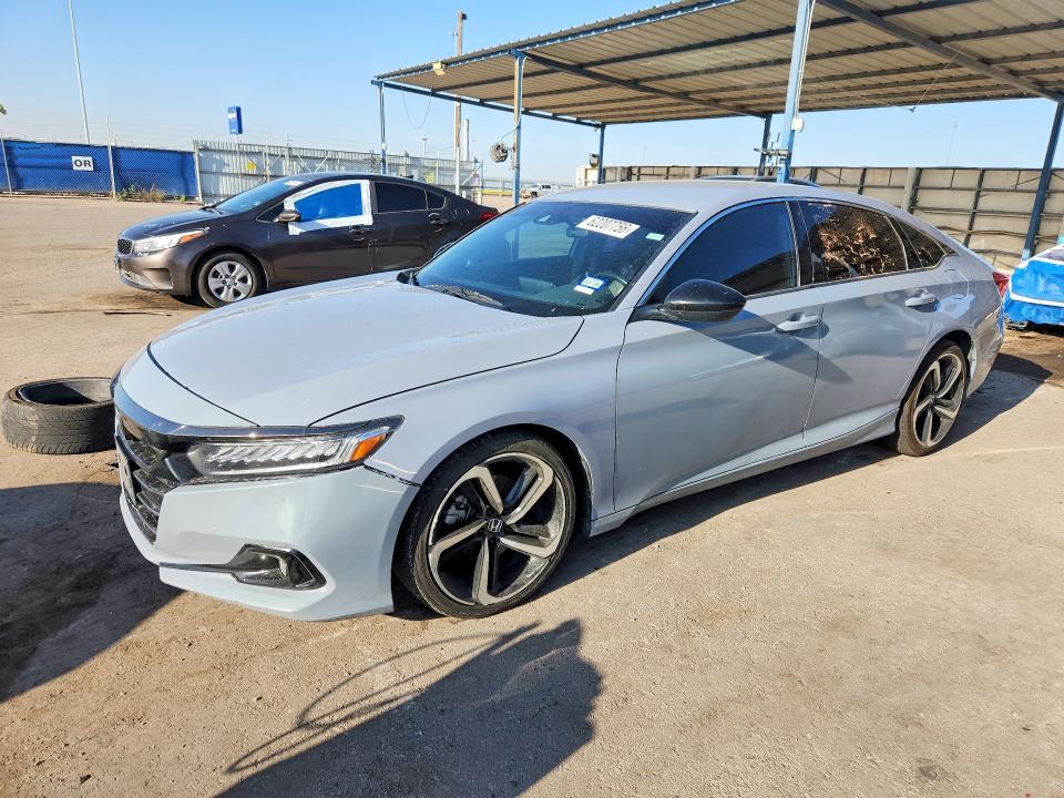 62207756 :رقم المزاد ، 1HGCV1F36NA012453 vin ، 2022 Honda Accord مزاد بيع