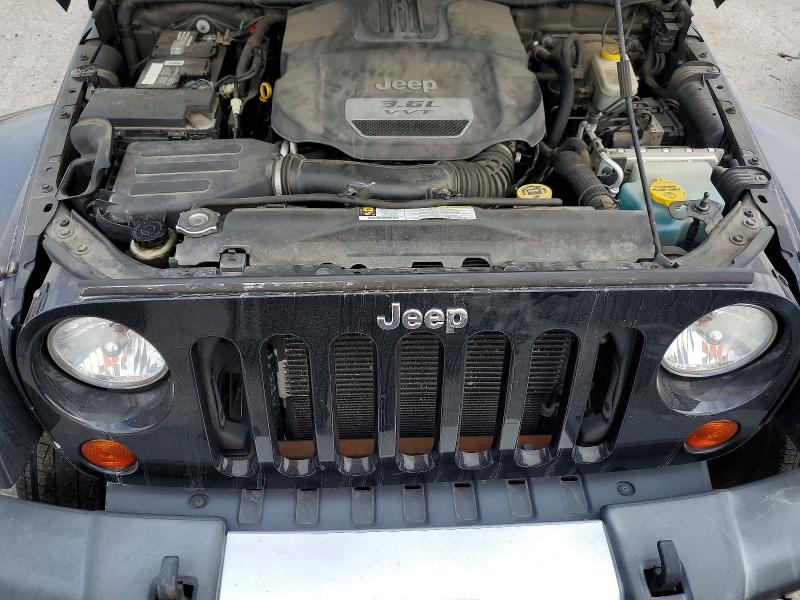 2012 Jeep Wrangler Unlimited მანქანა იყიდება აუქციონზე, vin: 1C4BJWEG9CL117805, აუქციონის ნომერი: 62651546