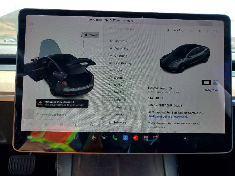 Продаж на аукціоні авто 2021 Tesla Model 3, vin: 5YJ3E1EA5MF100205, номер лоту: 60325256