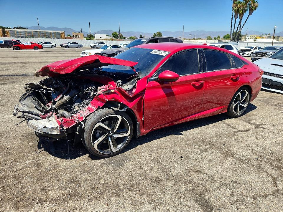 Auction sale of the 2019 Honda Accord, vin: 1HGCV1F37KA067859, lot number: 60062376