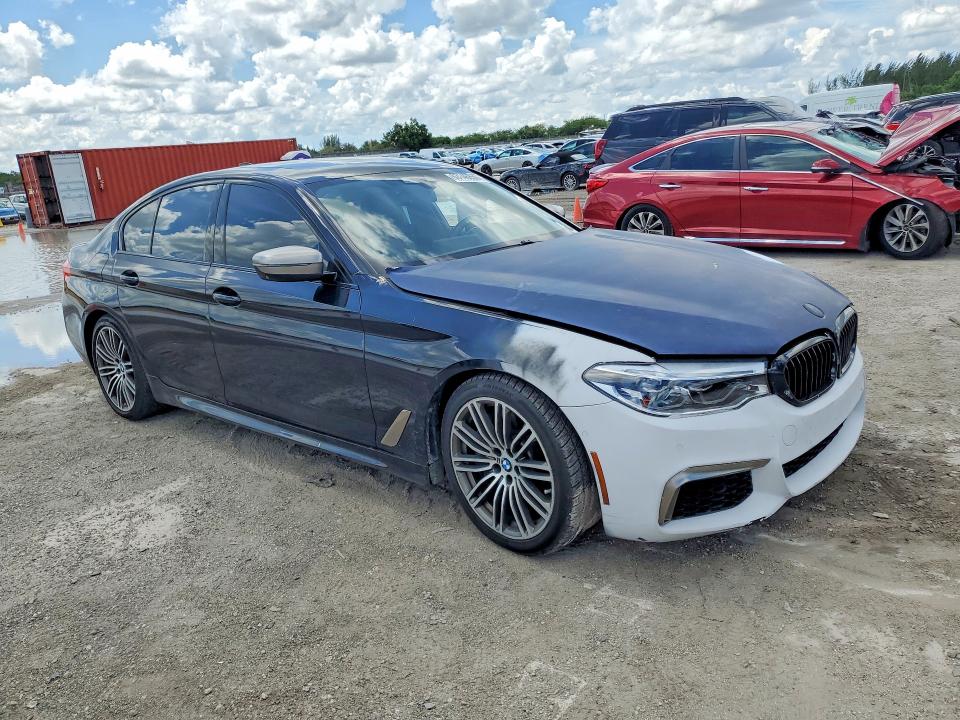 2019 Bmw M550xi მანქანა იყიდება აუქციონზე, vin: WBAJB9C53KB287994, აუქციონის ნომერი: 63146856