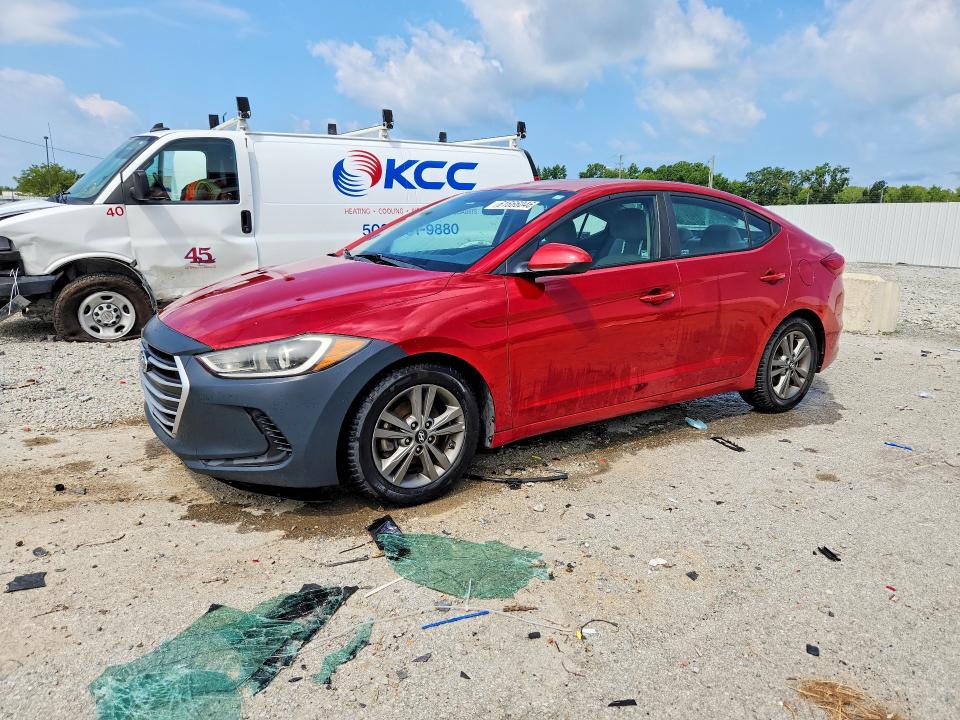 61666046 :رقم المزاد ، 5NPD84LF8JH247479 vin ، 2018 Hyundai Elantra مزاد بيع