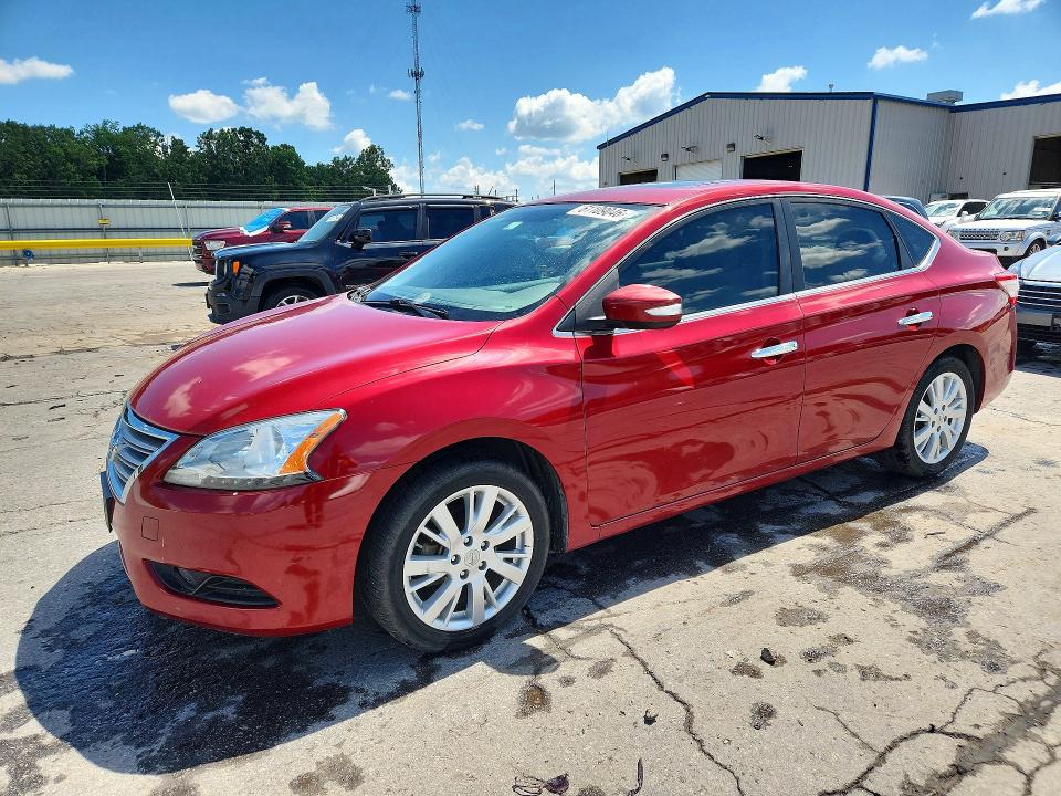 2013 Nissan Sentra მანქანა იყიდება აუქციონზე, vin: 3N1AB7AP5DL713068, აუქციონის ნომერი: 61109046