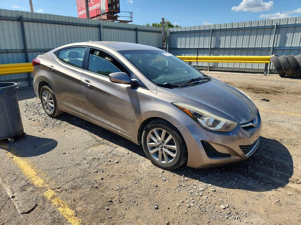 Продаж на аукціоні авто 2014 Hyundai Elantra, vin: 5NPDH4AE9EH502625, номер лоту: 61117856