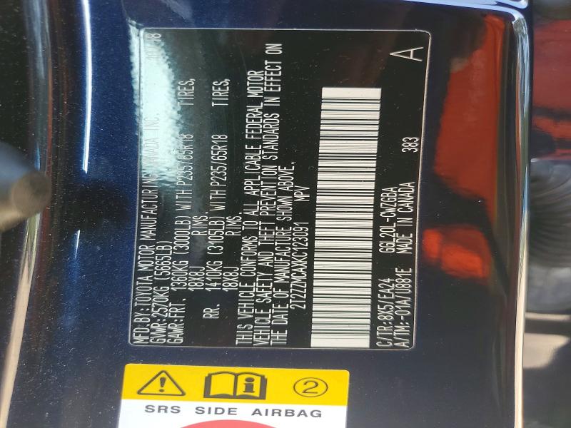 Продаж на аукціоні авто 2019 Lexus Rx 350, vin: 2T2ZZMCAXKC123091, номер лоту: 59686766