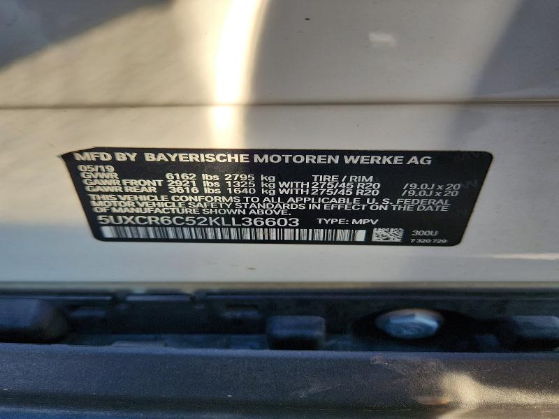 Aukcja sprzedaży 2019 Bmw X5, vin: 5UXCR6C52KLL36603, numer aukcji: 60459366