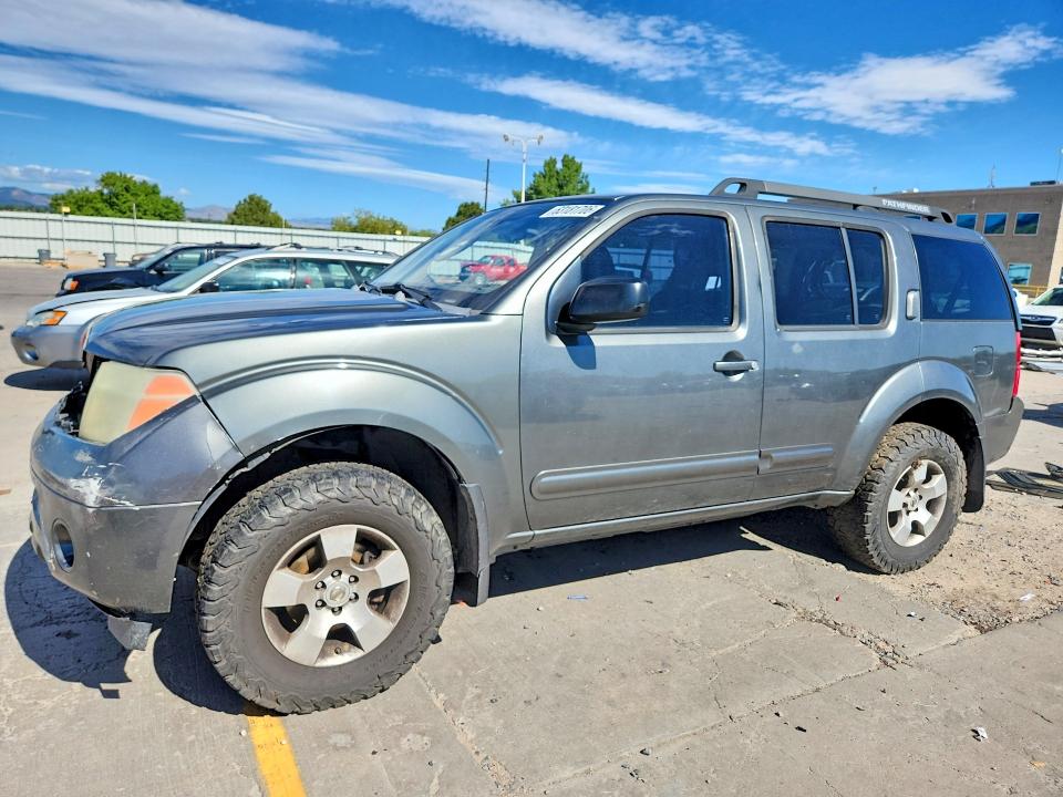 2006 Nissan Pathfinder მანქანა იყიდება აუქციონზე, vin: 5N1AR18W26C639752, აუქციონის ნომერი: 63181706
