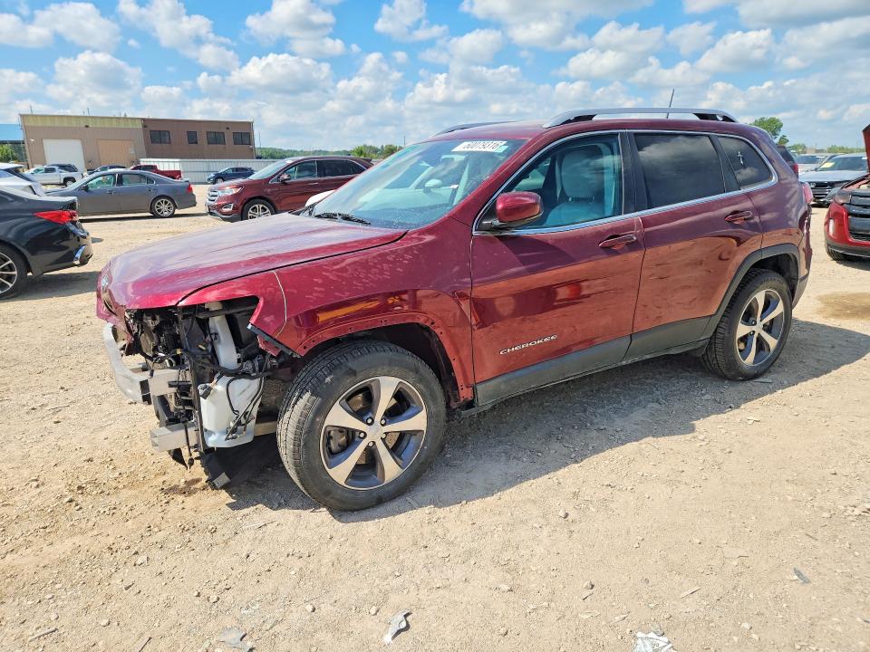 60079316 :رقم المزاد ، 1C4PJMDX9KD422967 vin ، 2019 Jeep Cherokee مزاد بيع