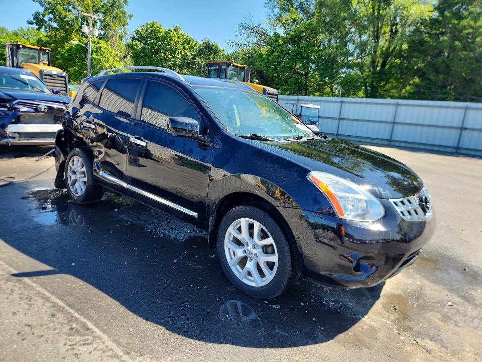 61527576 :رقم المزاد ، JN8AS5MV3CW363156 vin ، 2012 Nissan Rogue مزاد بيع