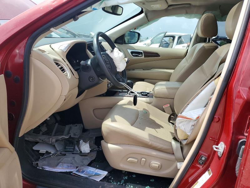 60760536 :رقم المزاد ، 5N1DR2MM6HC614380 vin ، 2017 Nissan Pathfinder مزاد بيع
