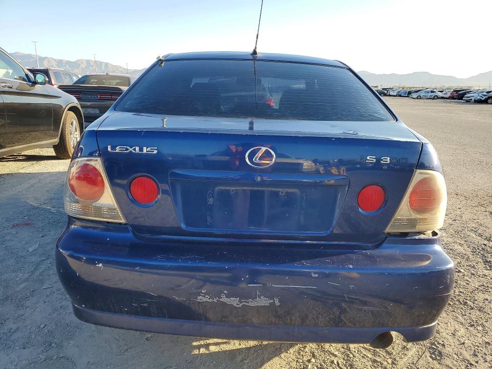 2001 Lexus Is მანქანა იყიდება აუქციონზე, vin: JTHBD182510007793, აუქციონის ნომერი: 61579396