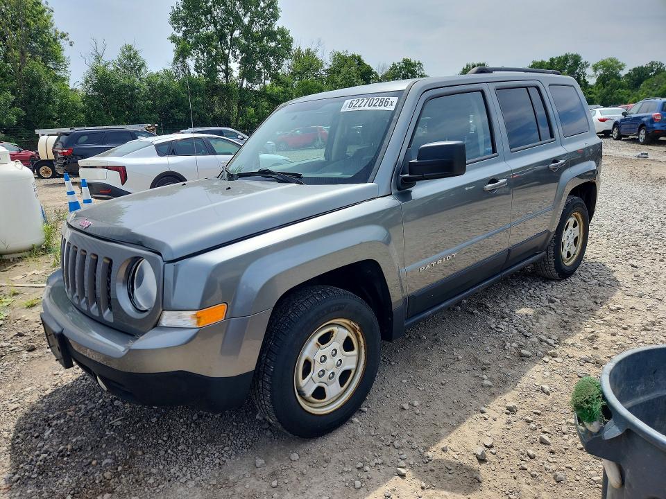 62270286 :رقم المزاد ، 1C4NJPBA8ED541539 vin ، 2014 Jeep Patriot مزاد بيع