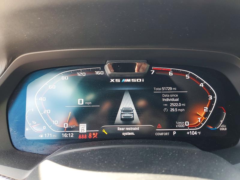 63117286 :رقم المزاد ، 5UXJU4C00N9K17187 vin ، 2022 Bmw X5 مزاد بيع