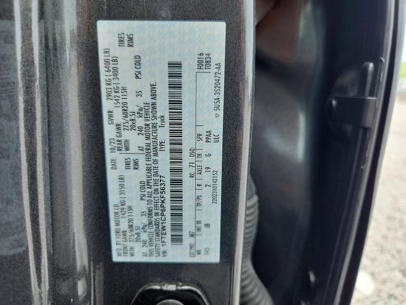 Продаж на аукціоні авто 2023 Ford F150, vin: 1FTEW1CP6PKF56377, номер лоту: 60006766
