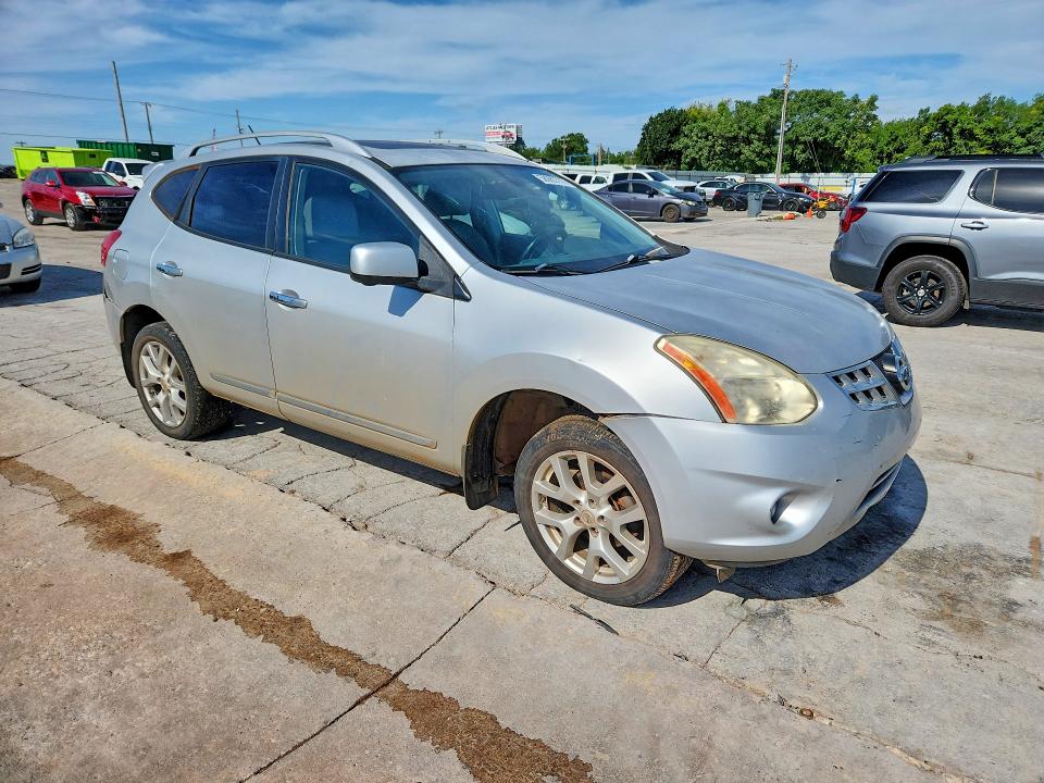 58985776 :رقم المزاد ، JN8AS5MV0CW412474 vin ، 2012 Nissan Rogue مزاد بيع
