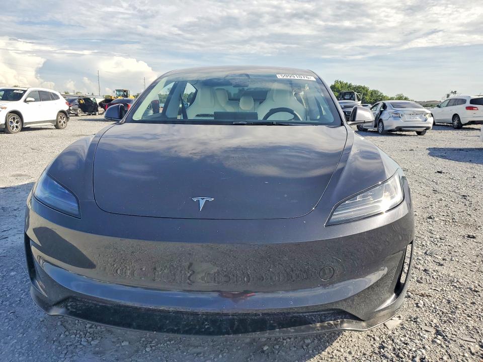 59991076 :رقم المزاد ، 5YJ3E1ETXSF937708 vin ، 2025 Tesla Model 3 مزاد بيع