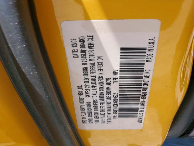 Aukcja sprzedaży 2003 Subaru Baja, vin: 4S4BT61C936109372, numer aukcji: 61371466