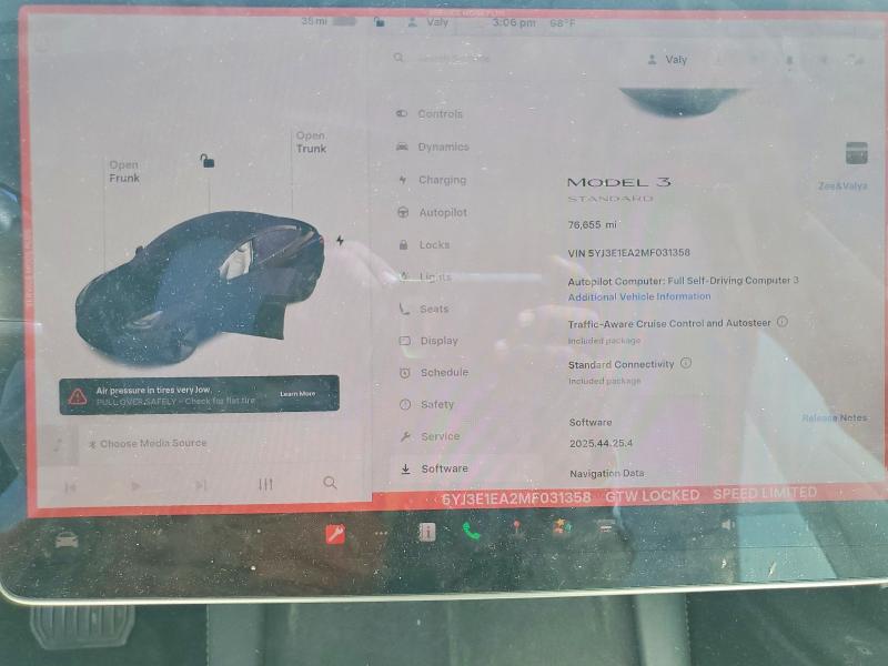 Продажа на аукционе авто 2021 Tesla Model 3, vin: 5YJ3E1EA2MF031358, номер лота: 58780796