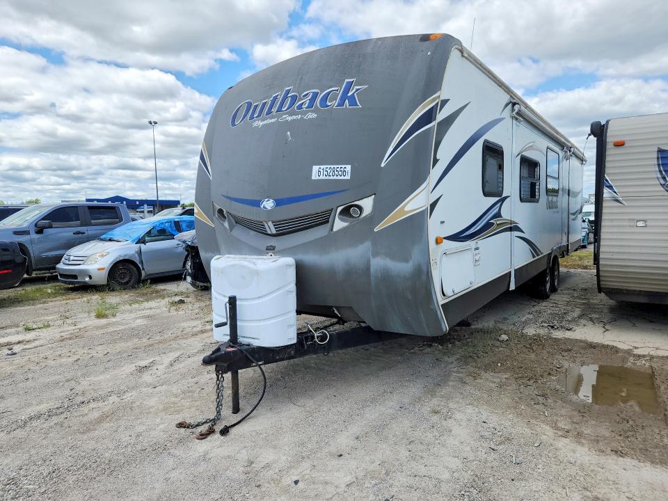 61528556 :رقم المزاد ، 4YDT31221CB453235 vin ، 2012 Keystone Outback مزاد بيع
