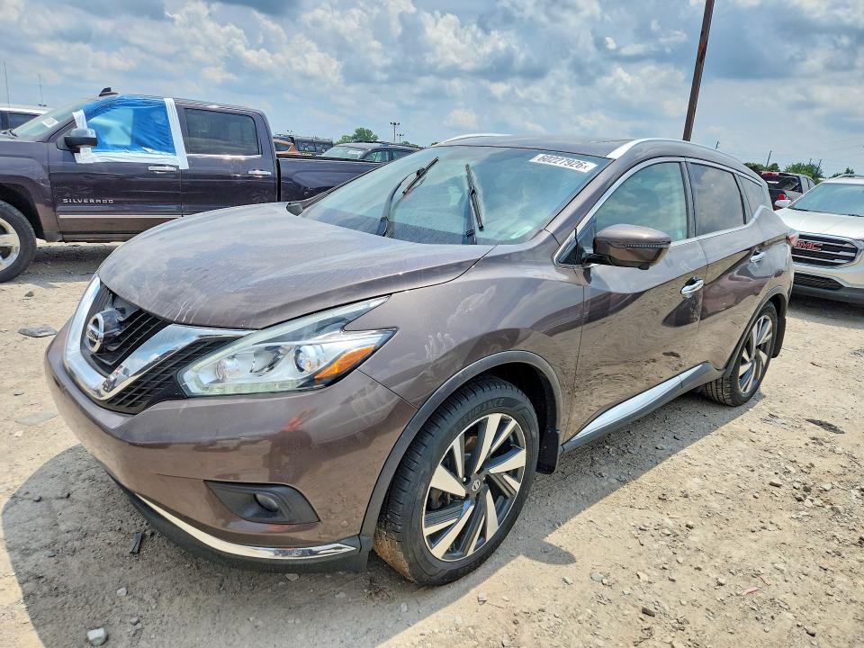 Продаж на аукціоні авто 2018 Nissan Murano, vin: 5N1AZ2MHXJN108938, номер лоту: 60227926