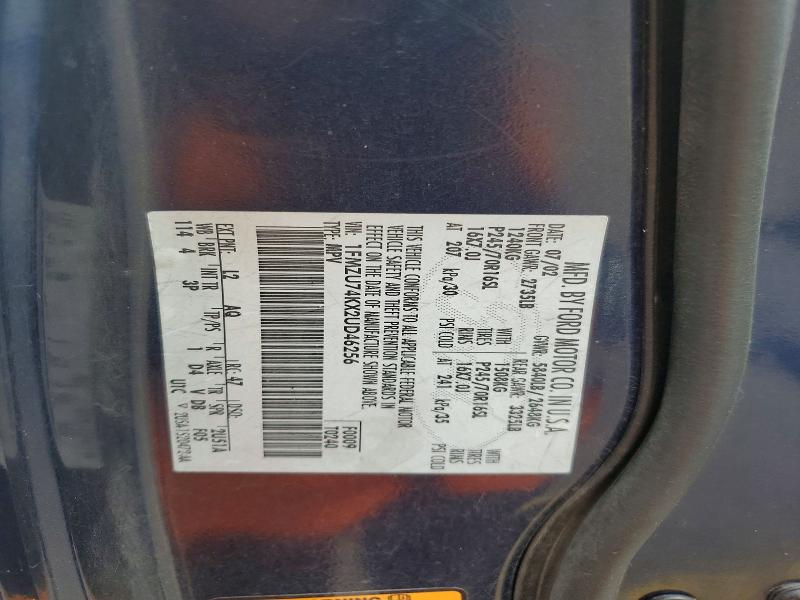 Aukcja sprzedaży 2002 Ford Explorer, vin: 1FMZU74KX2UD46256, numer aukcji: 60369256