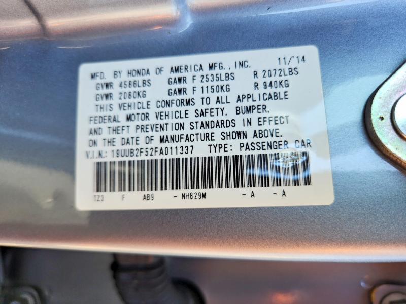 Aukcja sprzedaży 2015 Acura Tlx, vin: 19UUB2F52FA011337, numer aukcji: 61018826