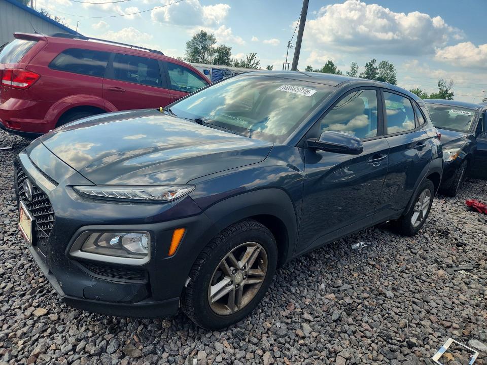 2019 Hyundai Kona მანქანა იყიდება აუქციონზე, vin: KM8K12AA3KU227585, აუქციონის ნომერი: 60042016