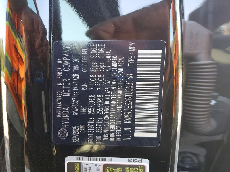Продаж на аукціоні авто 2026 Hyundai Palisade, vin: KM8RJES26TU063158, номер лоту: 62526326