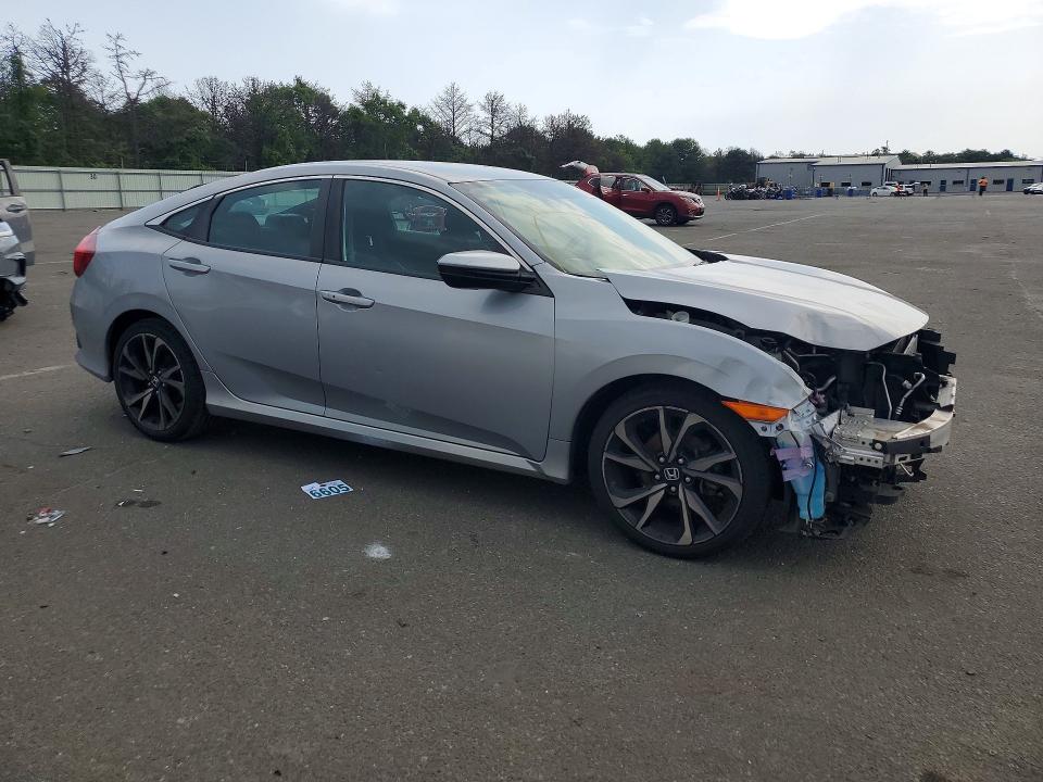 2019 Honda Civic მანქანა იყიდება აუქციონზე, vin: 2HGFC2F8XKH593022, აუქციონის ნომერი: 62492686