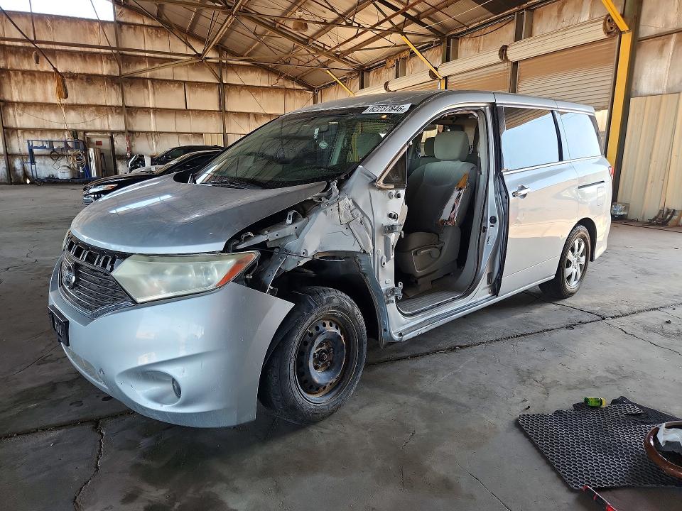 62237846 :رقم المزاد ، JN8AE2KP3B9012674 vin ، 2011 Nissan Quest مزاد بيع