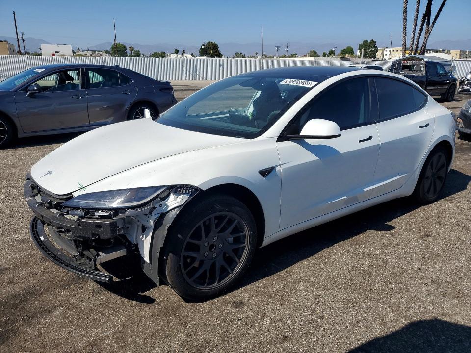 Aukcja sprzedaży 2025 Tesla Model 3, vin: 5YJ3E1EA5SF072046, numer aukcji: 60890806