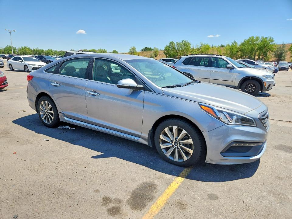 2015 Hyundai Sonata მანქანა იყიდება აუქციონზე, vin: 5NPE34AF8FH099041, აუქციონის ნომერი: 60896746