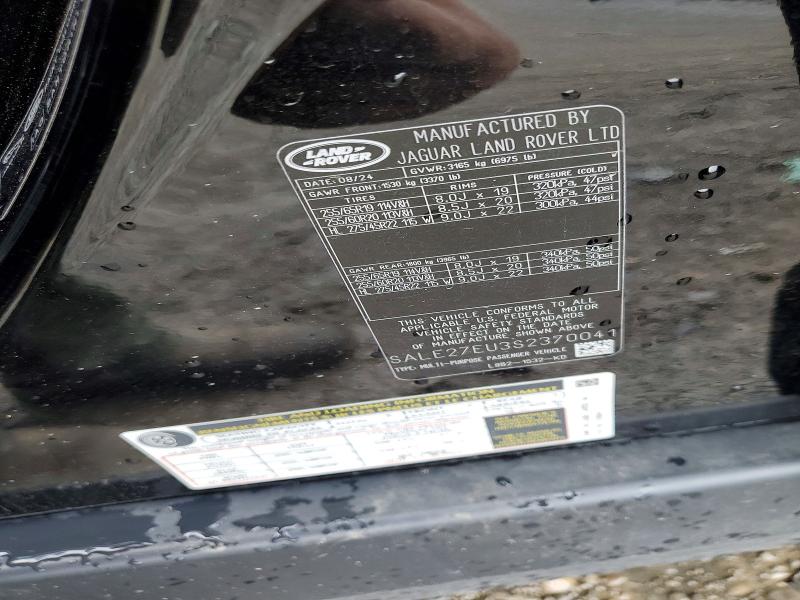 60558086 :رقم المزاد ، SALE27EU3S2370041 vin ، 2025 Land Rover Defender مزاد بيع