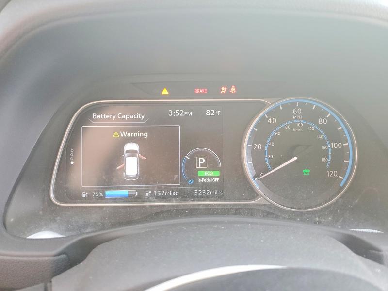 2019 Nissan Leaf მანქანა იყიდება აუქციონზე, vin: 1N4BZ1CP1KC320125, აუქციონის ნომერი: 61081226