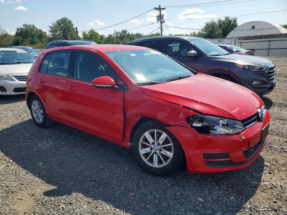 Продажа на аукционе авто 2015 Volkswagen Golf, vin: 3VW217AU1FM008319, номер лота: 63605766