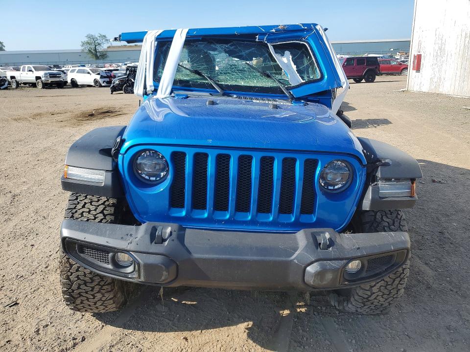 60193416 :رقم المزاد ، 1C4HJXDG8NW276852 vin ، 2022 Jeep Wrangler Unlimited مزاد بيع